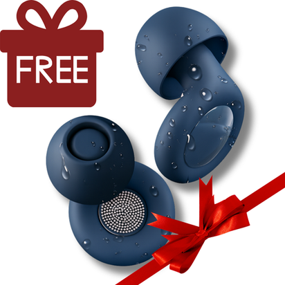 Noise-Reduction Silicone Earplugs